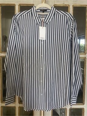 Quince - Long Sleeve Boyfriend Shirt - L - NWT